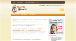 Desktop Screenshot of antoniabonomi.it